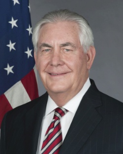 Rex Tillerson a US politician 