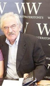 The famous sporting presenter Des Lynam