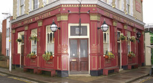 Dirty Den was the landlord at the Queen Vic