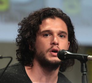 The English actor Kit Harington