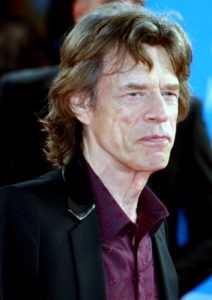 Mick Jagger the famous lead singer from the Rolling Stones
