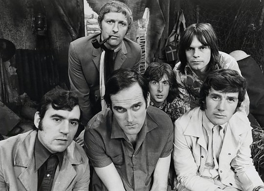 The famous TV show Monty Python 